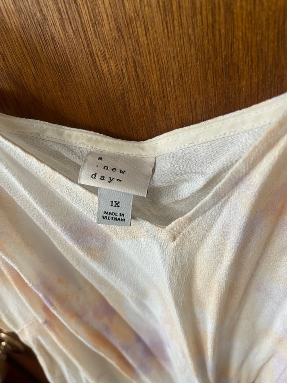 A New Day tie dye maxi slip dress 1X - Picture 2 of 6